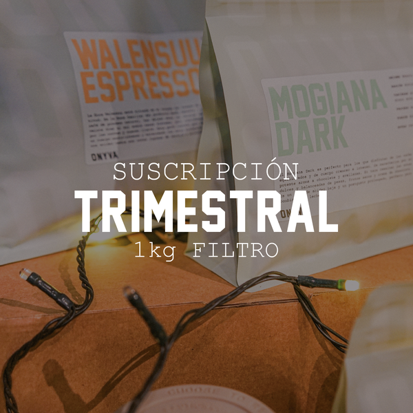 Tarjeta Regalo – Suscripción Trimestral · 1kg Filtro