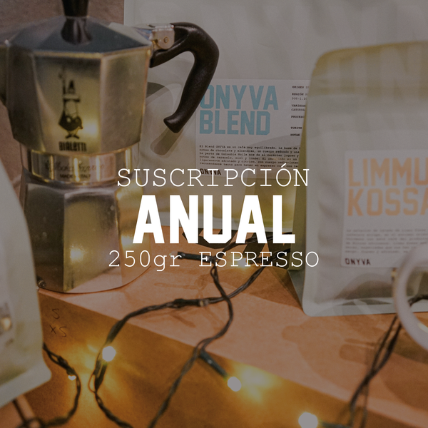 Tarjeta Regalo – Suscripción Anual · 250g Espresso