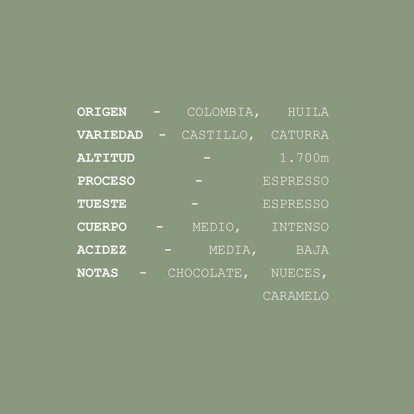 Huila Decaff - Suscripció