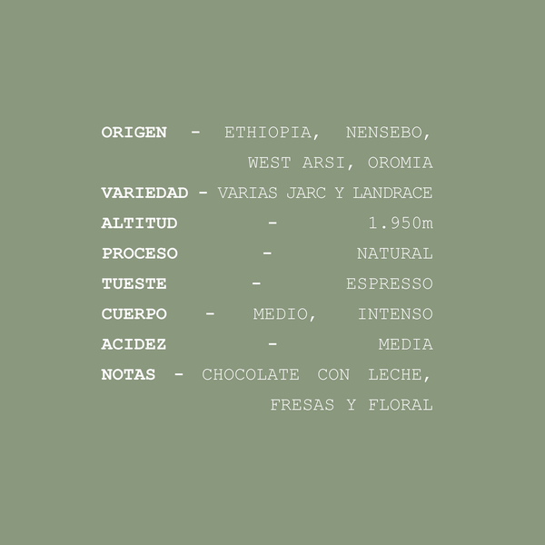 Mundayo Espresso - Etiopia