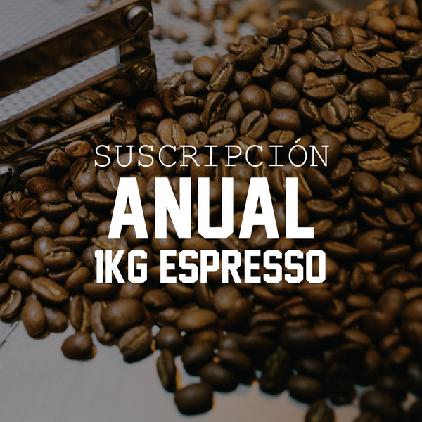 Tarjeta Regalo – Suscripción Anual · 1kg Espresso