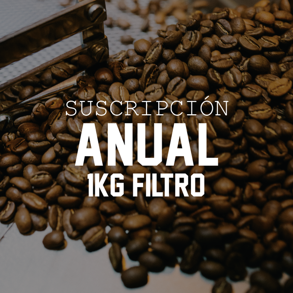 Tarjeta Regalo – Suscripción Anual · 1kg Filtro