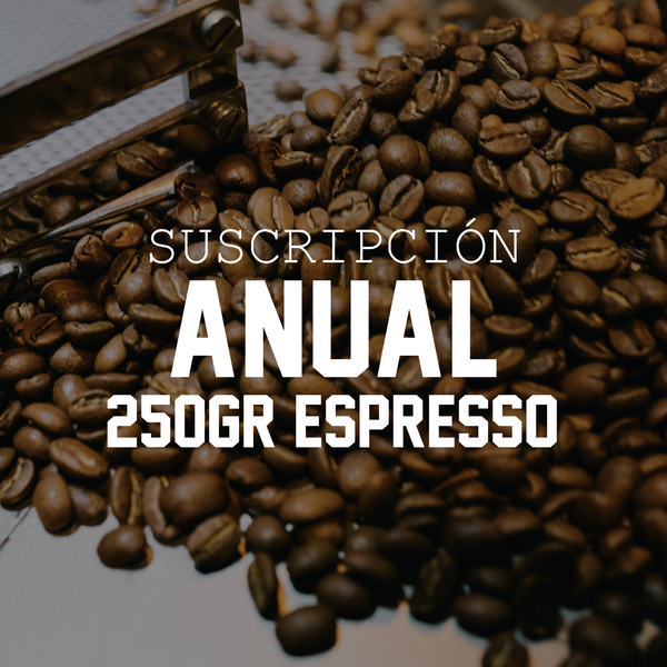 Tarjeta Regalo – Suscripción Anual · 250g Espresso
