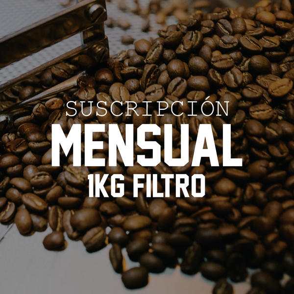 Tarjeta Regalo – Suscripción Mensual · 1kg Filtro