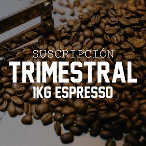 Tarjeta Regalo – Suscripción Trimestral · 1kg Espresso