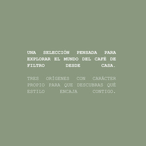 Welcome Pack - Filtre